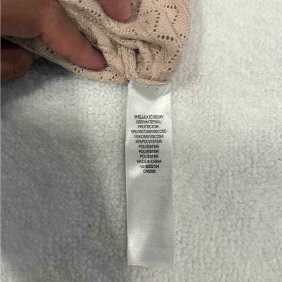 ADRIANNA PAPELL Beige Short Sleeve women t-Shirt - Picture 6 of 9